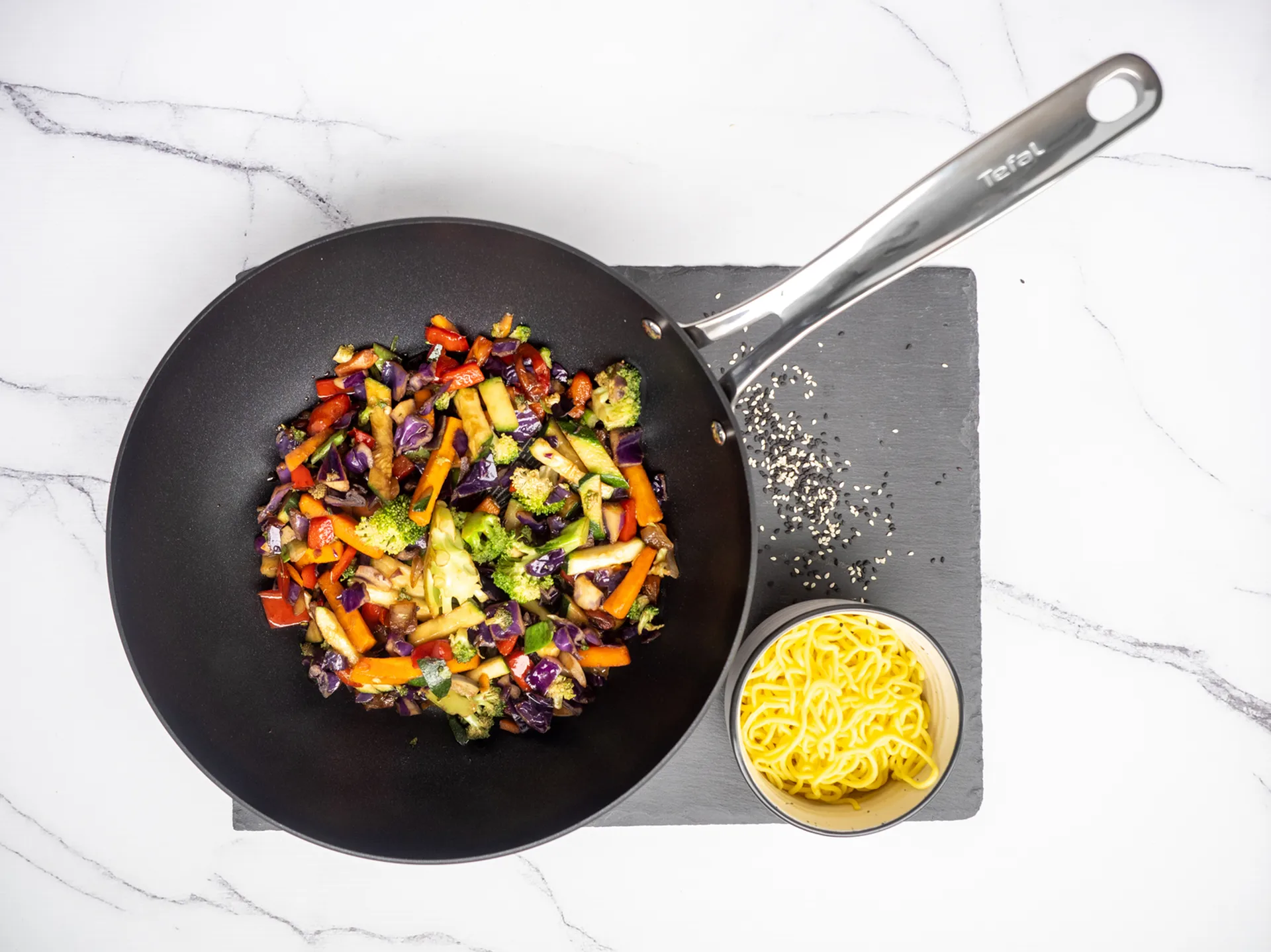 Sartén wok Unlimited Premium, 28 cm Tefal