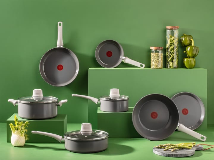 Set de 3 sartenes Renew ON - Gris - Tefal