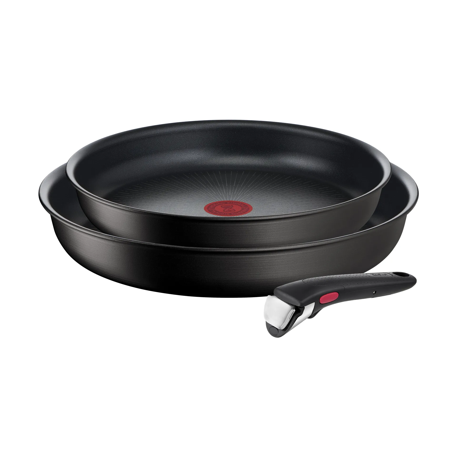 Set de sartenes Ingenio Unlimited 3 piezas, Negro Tefal