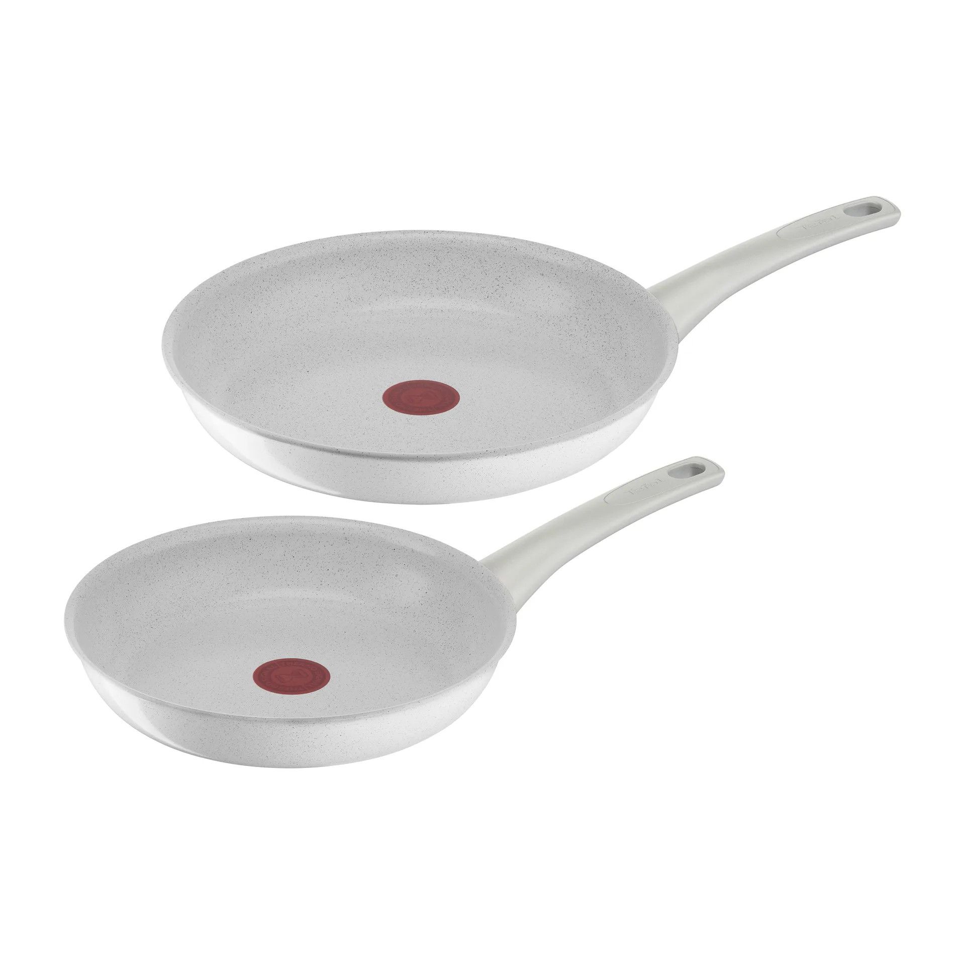 Set de sartenes Natural chef gris, 2 piezas Tefal