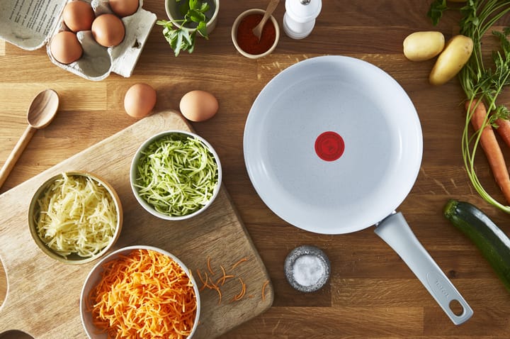Set de sartenes Natural chef gris, 2 piezas Tefal