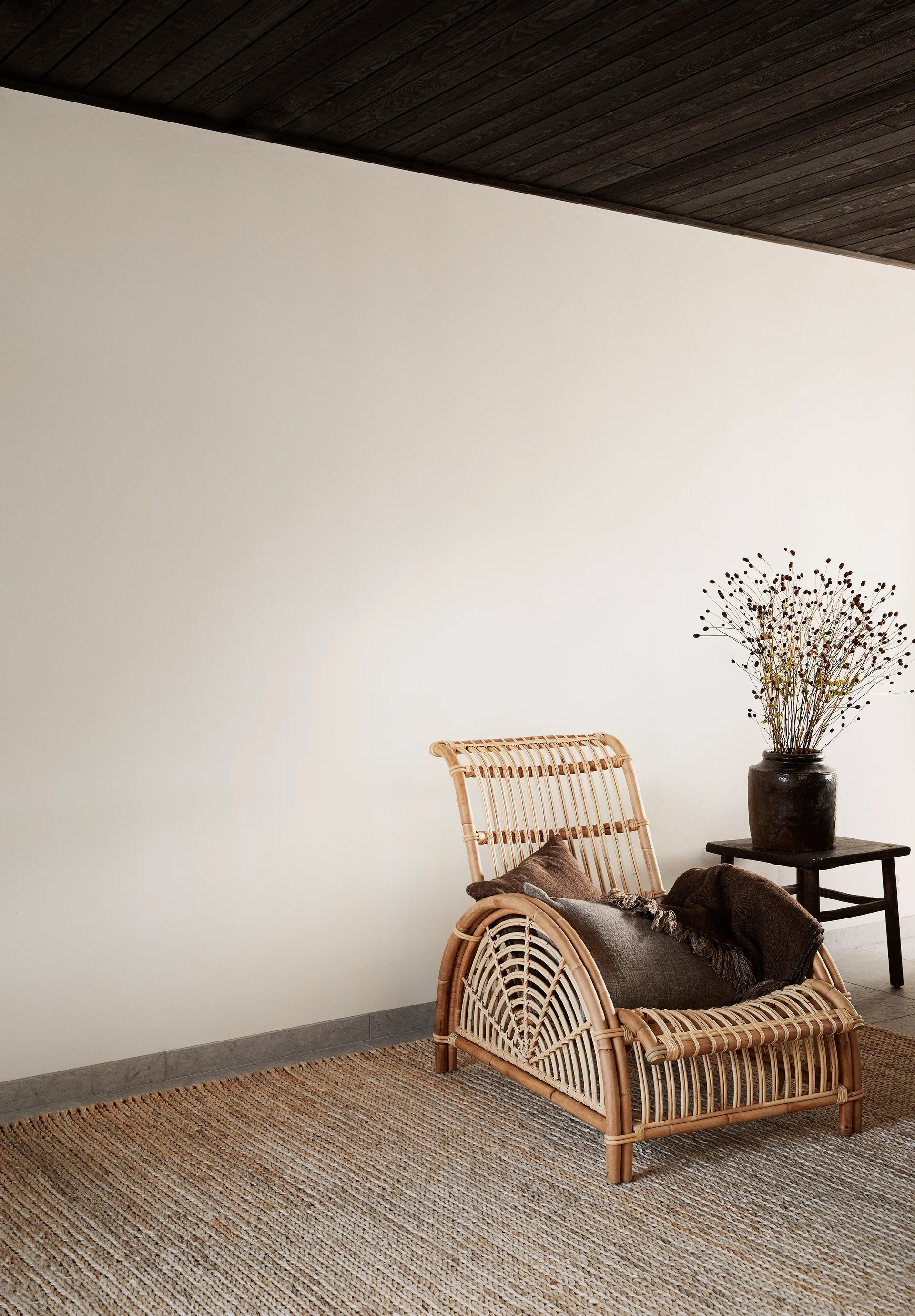 Alfombra de cáñamo Mid knot 200x300 cm, Nature Tell Me More