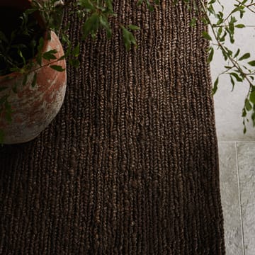 Alfombra de cáñamo Sumak 200x300 cm - Brown - Tell Me More