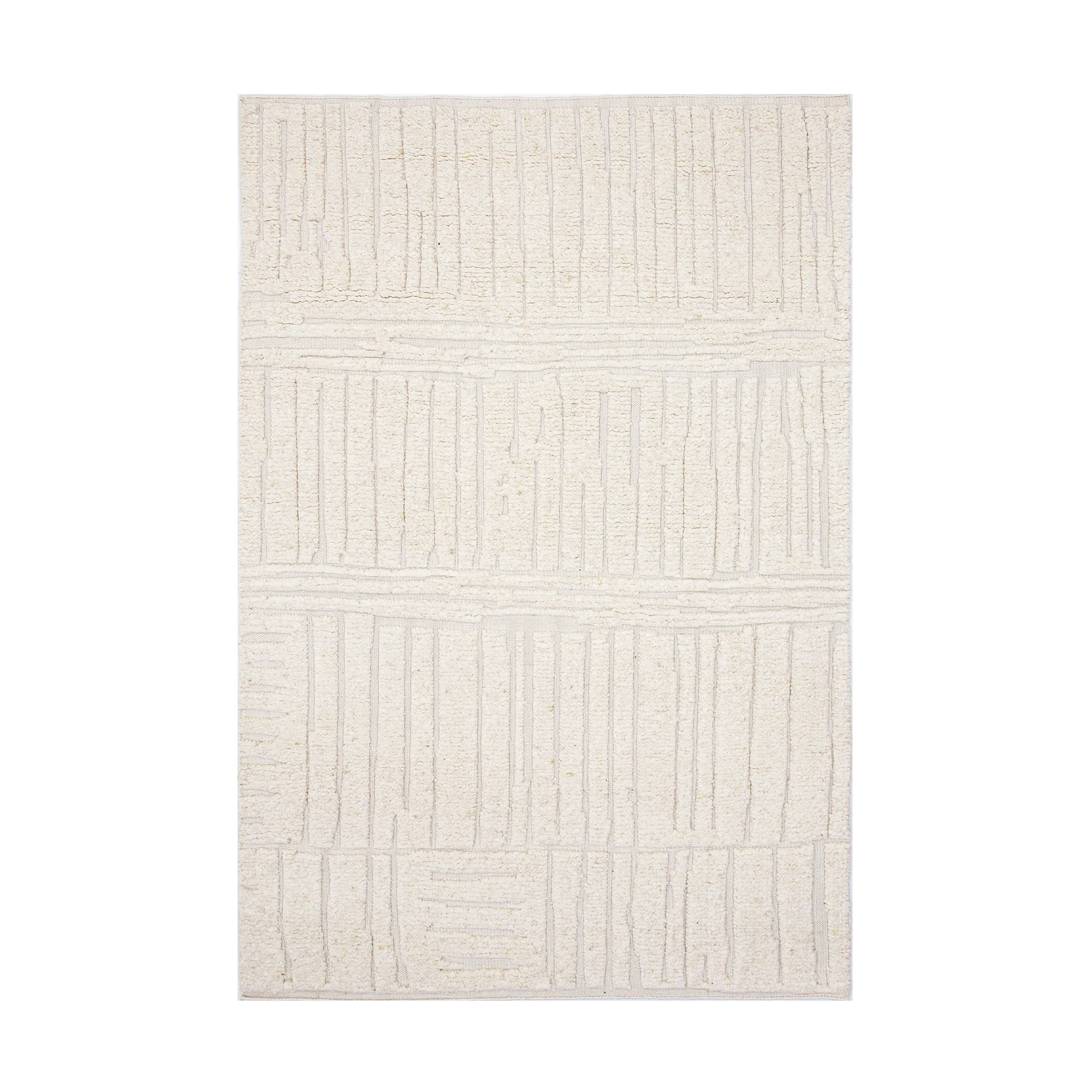 Alfombra de lana Sandnes, White, 200x300 cm Tell Me More