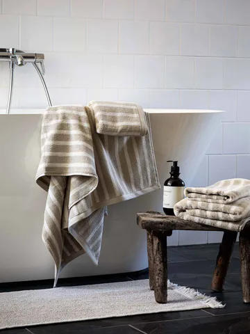 Alfombrilla de baño Elsa - Blanco crudo, 60 x 100 cm - Tell Me More