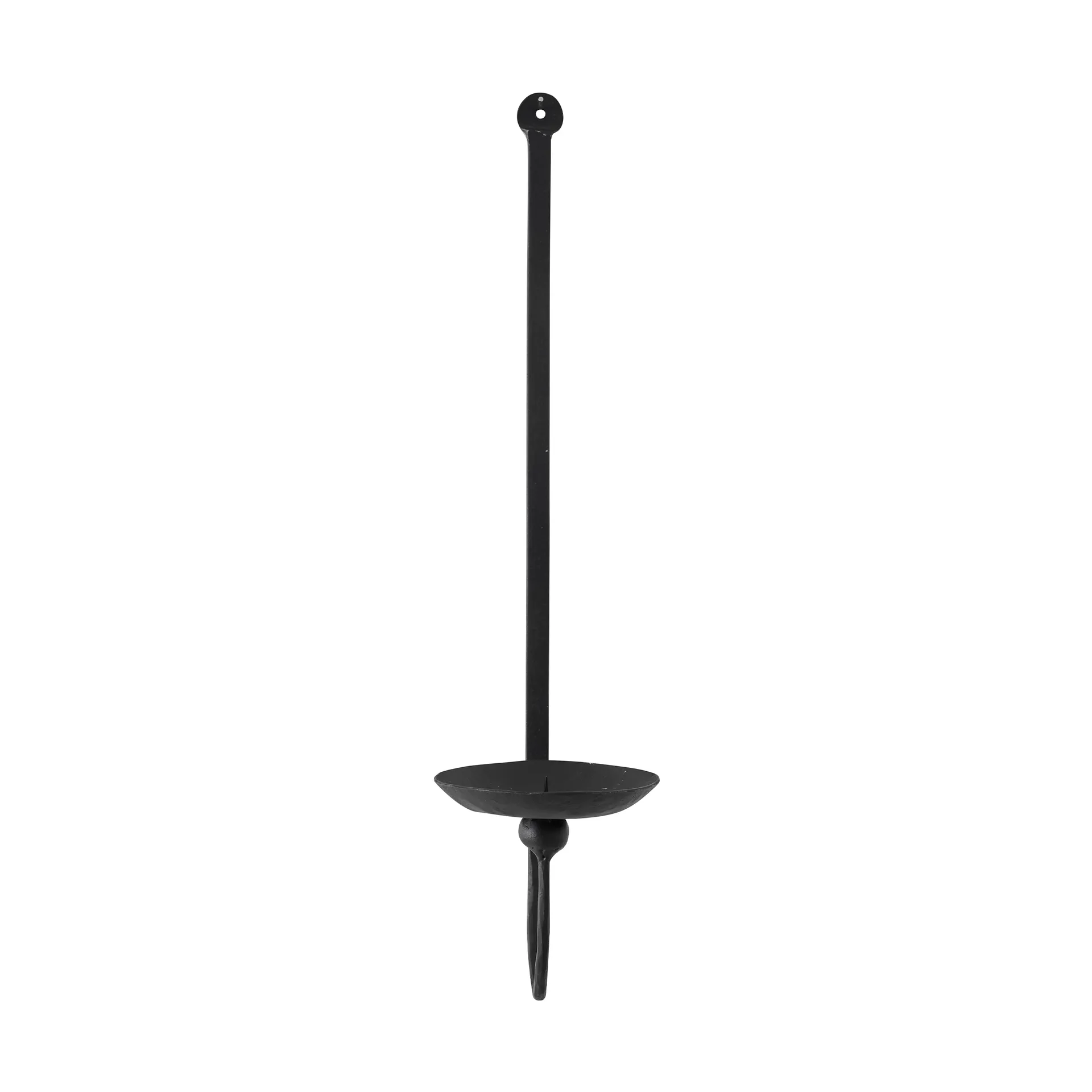 Aplique de pared para vela de taco Boule, Negro Tell Me More
