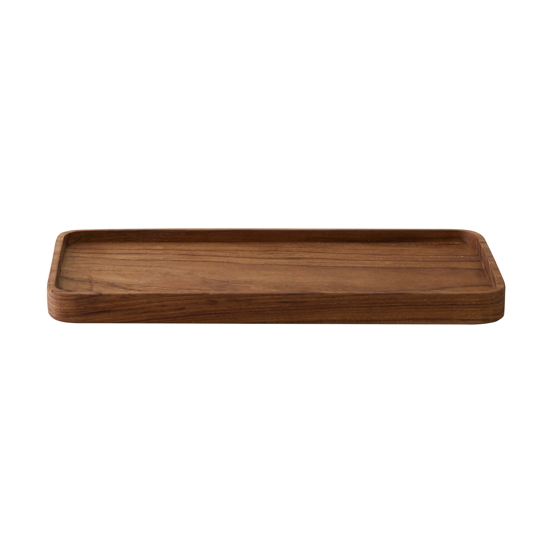 Bandeja de servir Teak 12,5x27,5 cm, Marrón Tell Me More