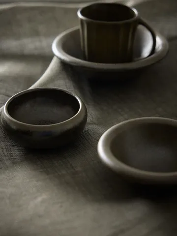 Bol Elba globe  - Verde marrón, Ø11 cm - Tell Me More