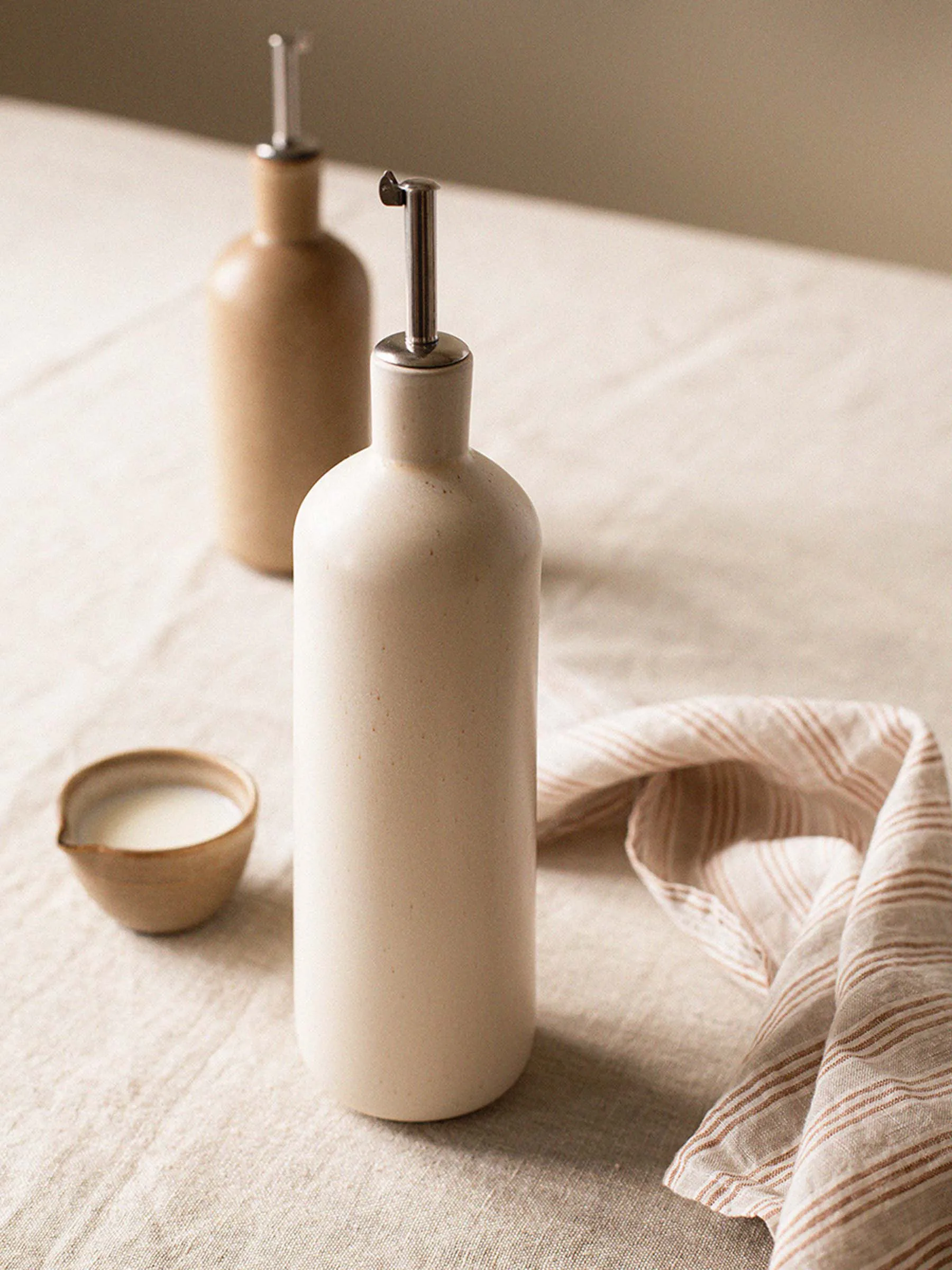 Botella para aceite y vinagre Palermo , Offwhite, medium 70 cl Tell Me More