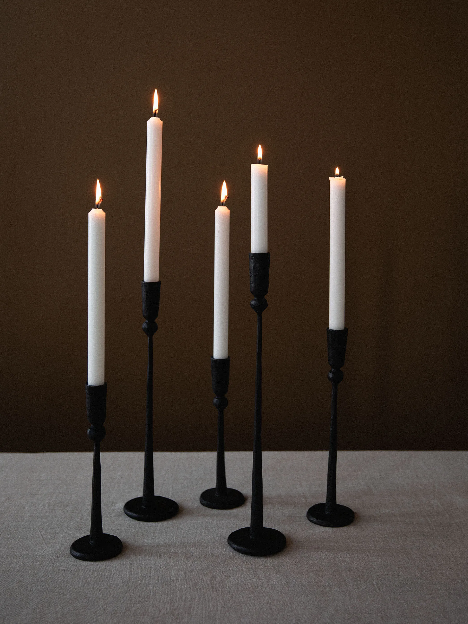 Candelabro Boule negro, 40 cm Tell Me More