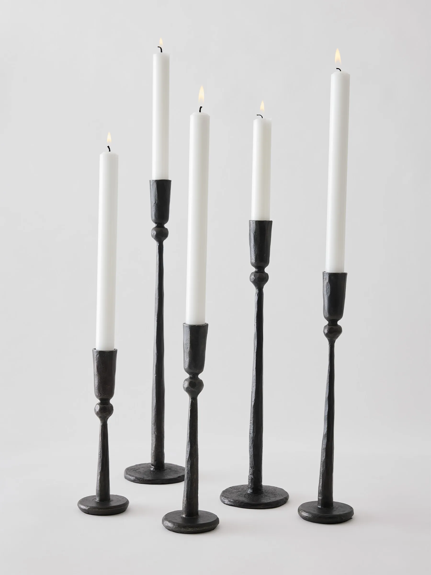 Candelabro Boule negro, 40 cm Tell Me More