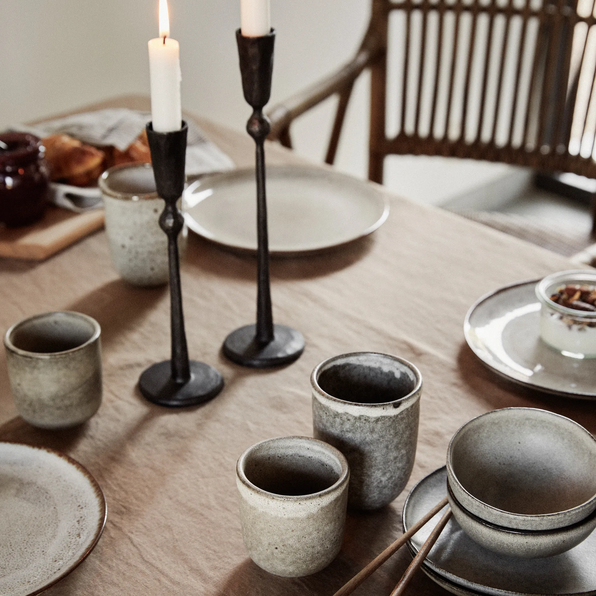 Candelabro Boule negro, Large Tell Me More