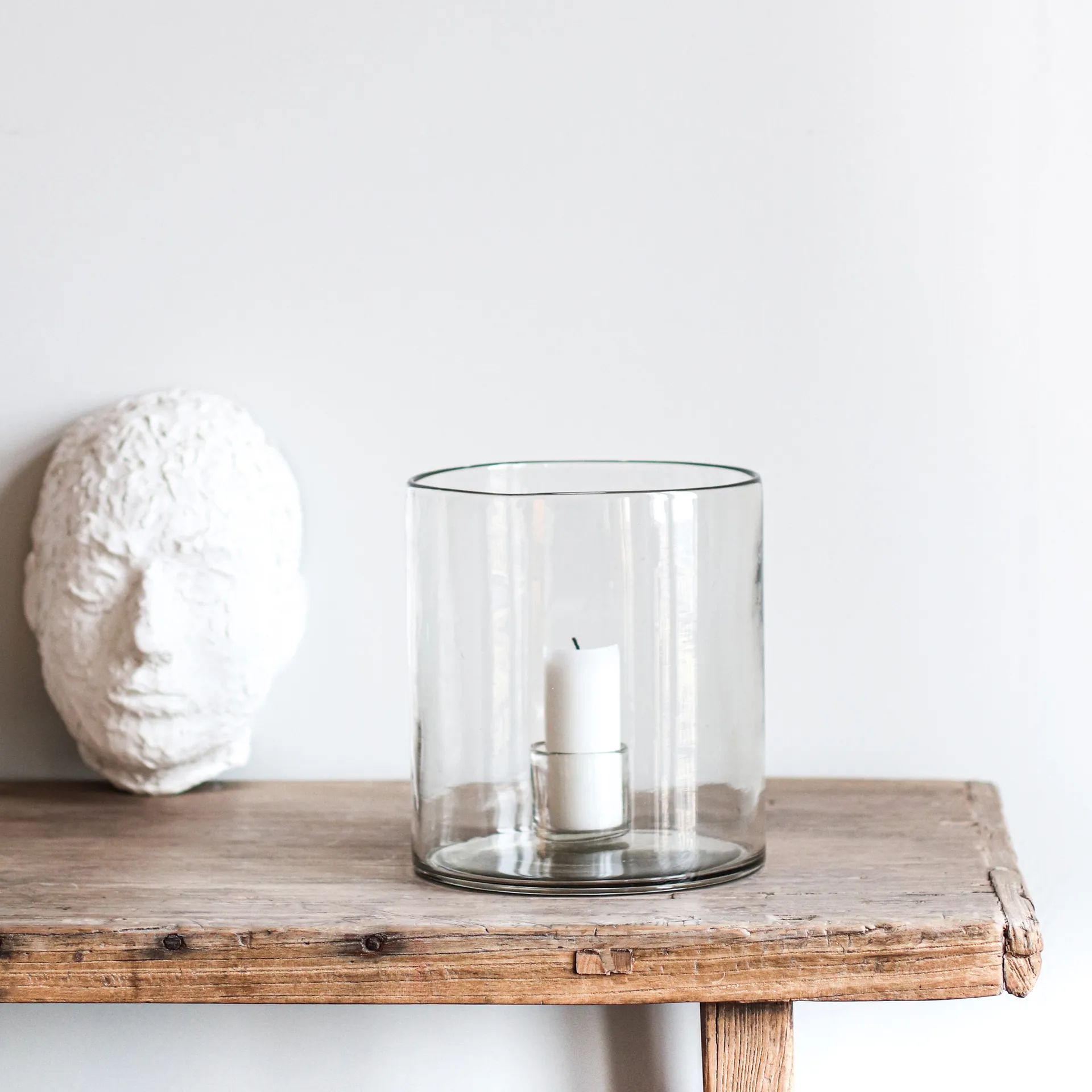 Candelabro Luna Ø20 cm, transparente Tell Me More