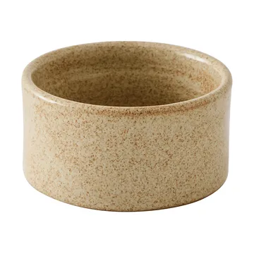 Cuenco Elio cylinder - Beige speckled, Ø8,5x4,5 cm - Tell Me More