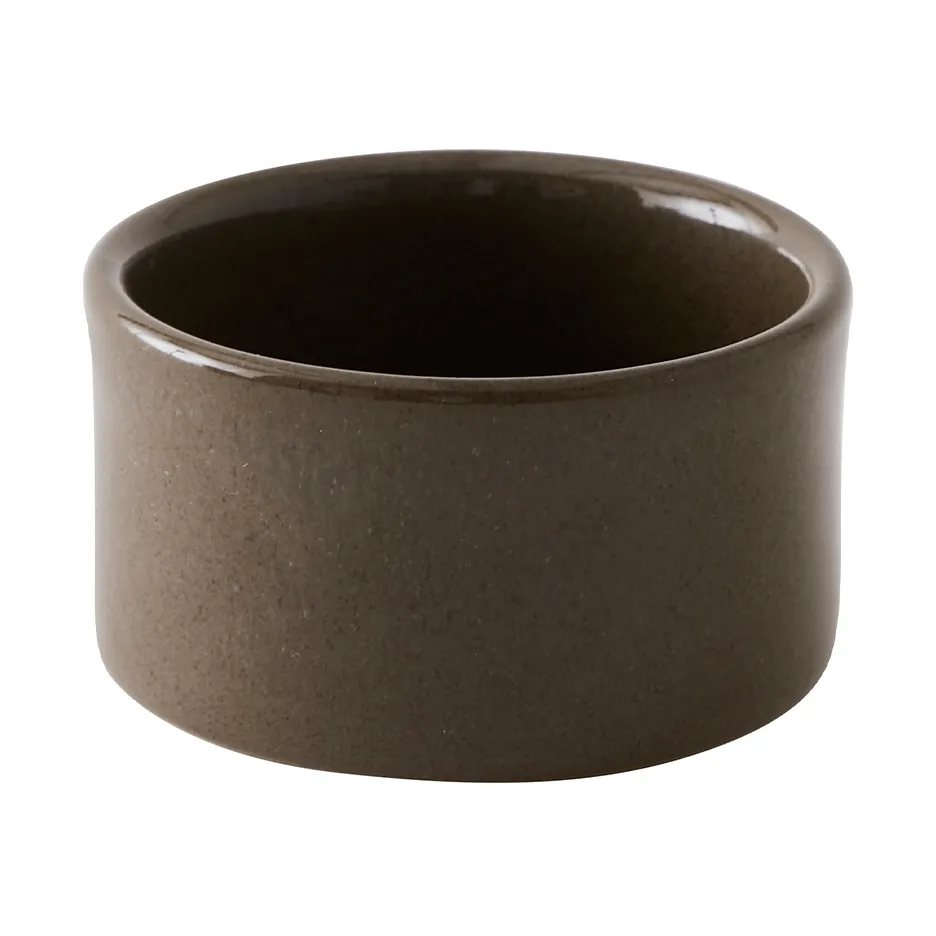 Cuenco Elio cylinder, Dark brown, Ø8,5x4,5 cm Tell Me More