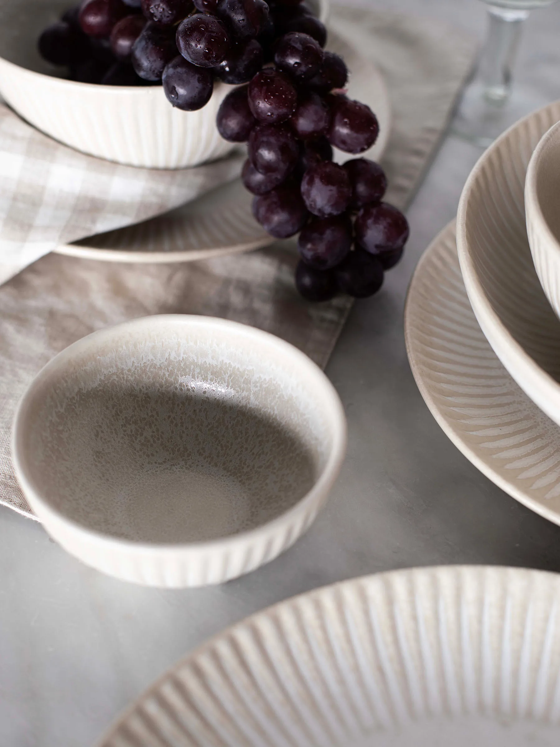 Cuenco mini Granada Ø11 cm, Crema-beige Tell Me More