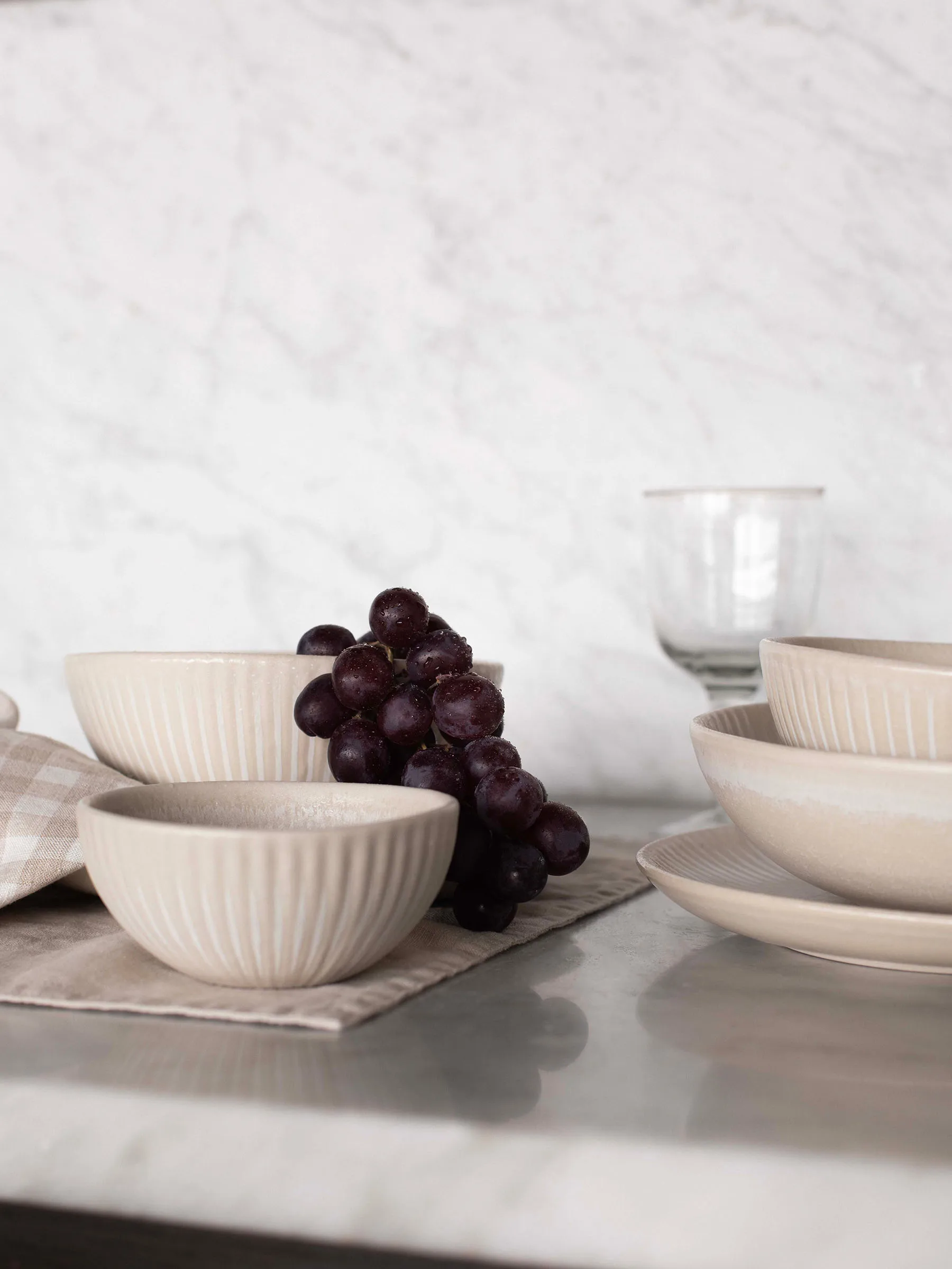 Cuenco mini Granada Ø11 cm, Crema-beige Tell Me More