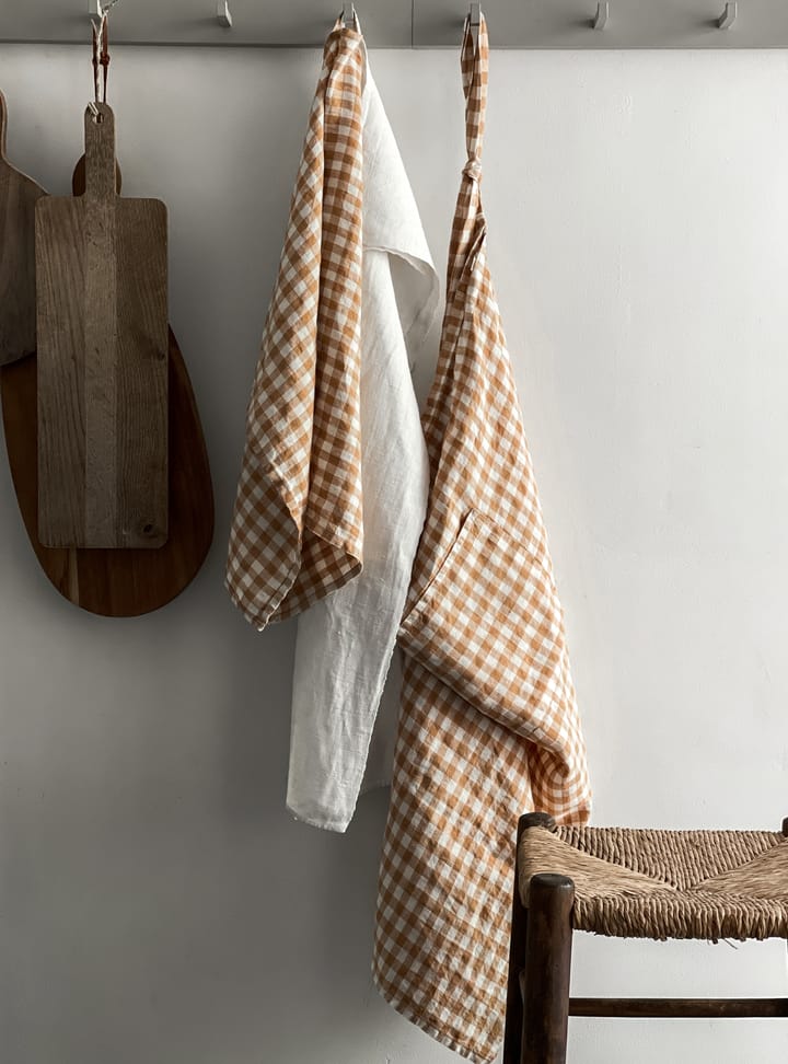 Delantal a cuadros Gingham 90x75 cm, Biscuit Tell Me More