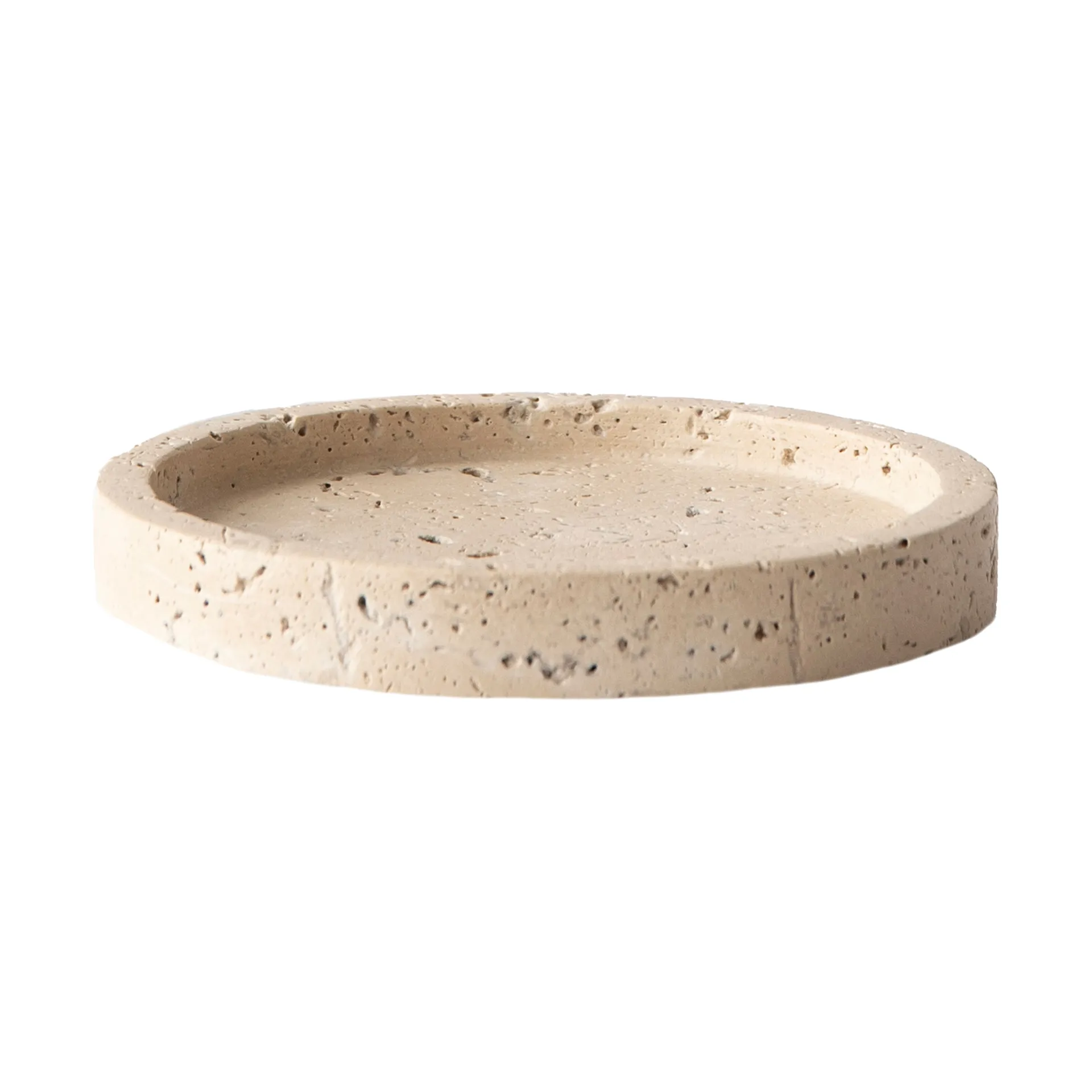 Fuente travertine, Ø15 cm Tell Me More