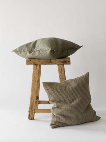Funda de cojín Brick 50x50 cm - Olive - Tell Me More