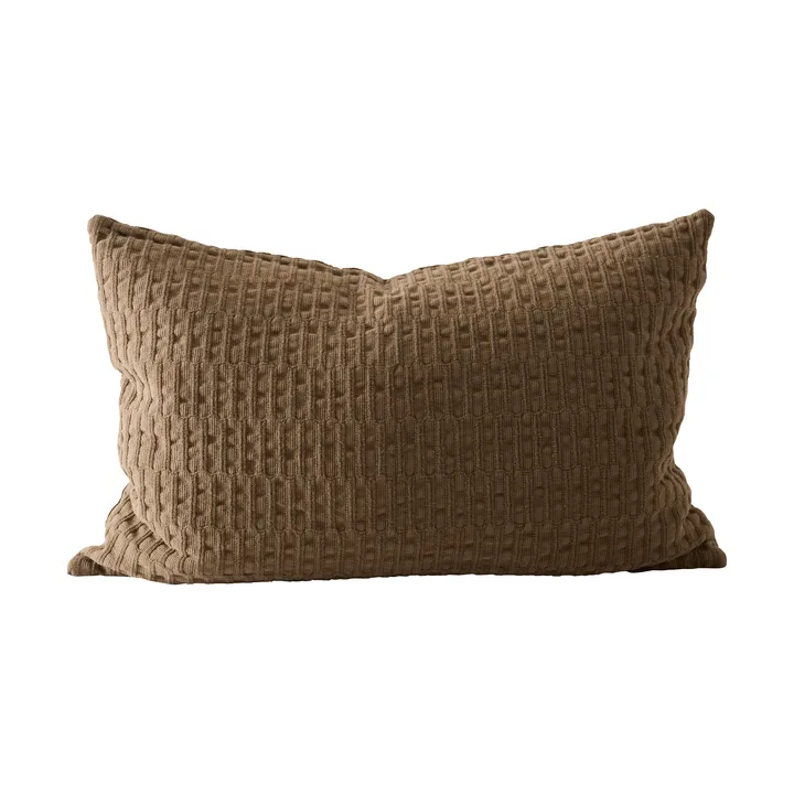 Funda de cojín Claire - Mud brown, 40x60 cm - Tell Me More