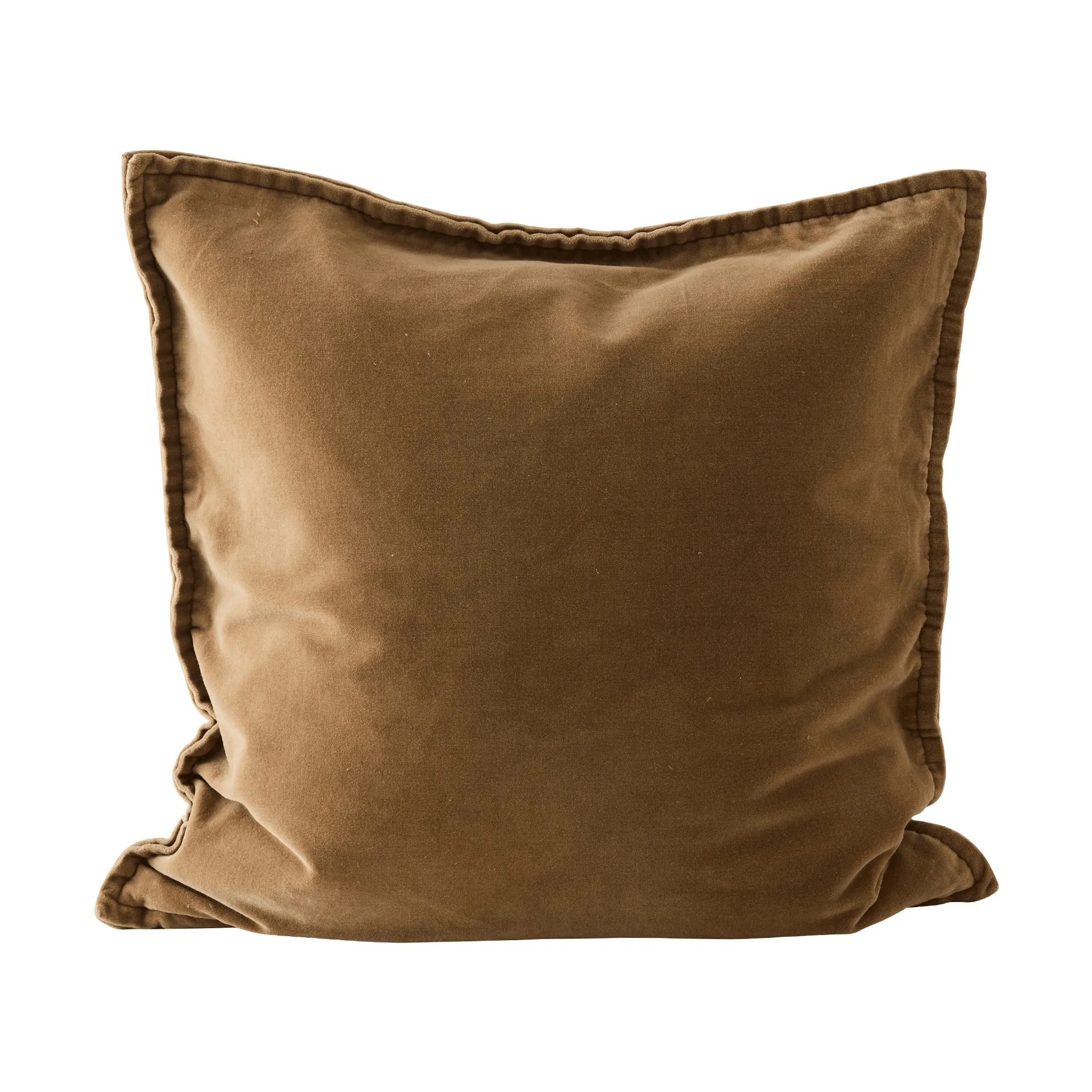 Funda de cojín Gabrielle, Marrón, 50x50 cm Tell Me More