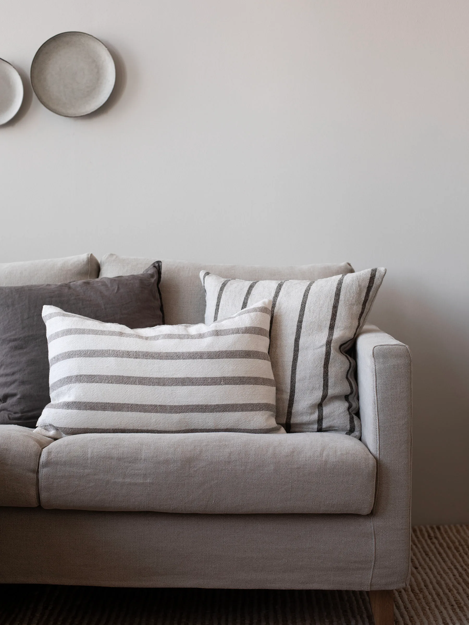 Funda de cojín Gaston 40x60 cm, Natural Tell Me More