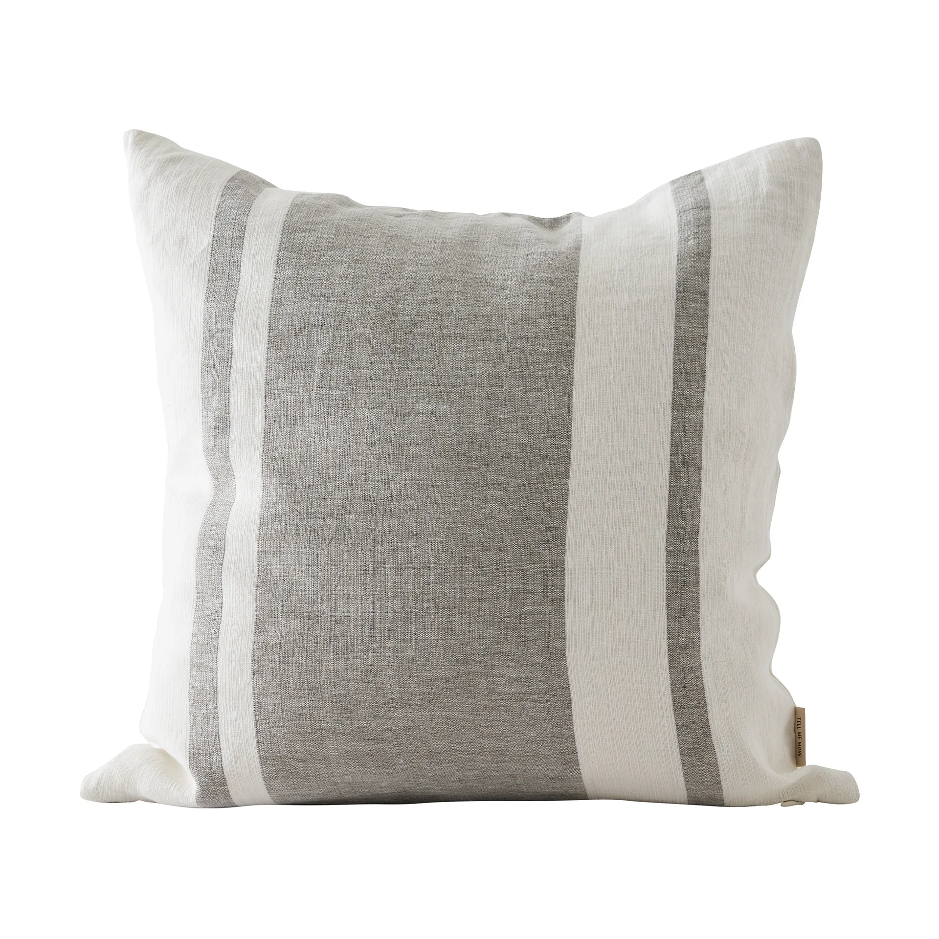 Funda de cojín Jules, Raya verde, 50x50 cm Tell Me More