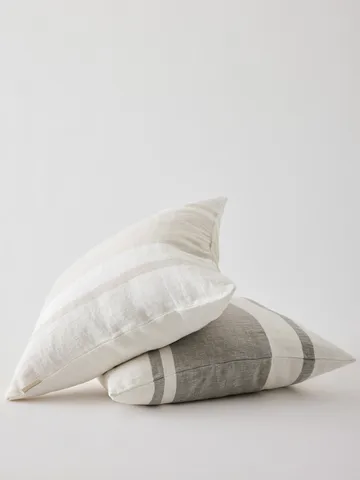 Funda de cojín Jules - Raya verde, 50x50 cm - Tell Me More