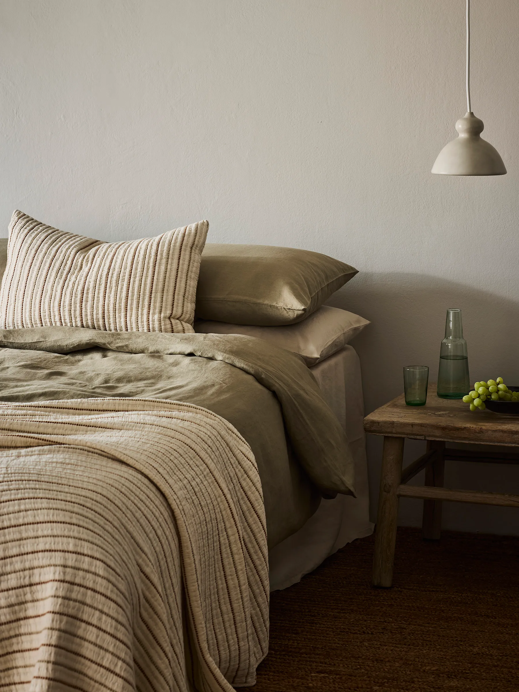 Funda de cojín Lola 40x60 cm, Off-white Tell Me More