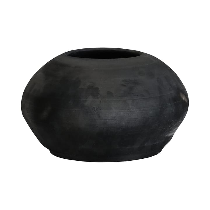 Maceta Hero elipse Ø28 cm, negro Tell Me More