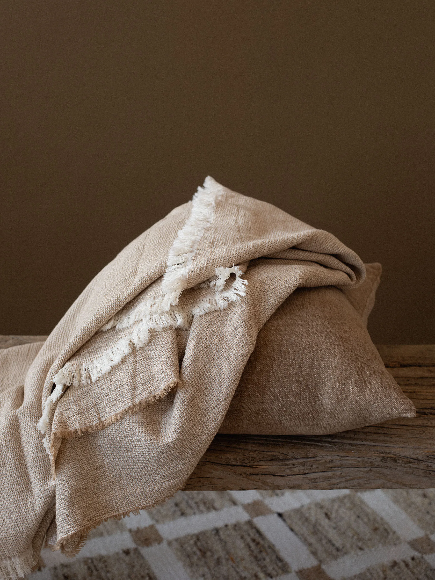 Manta Florian 135x200 cm, Beige Tell Me More