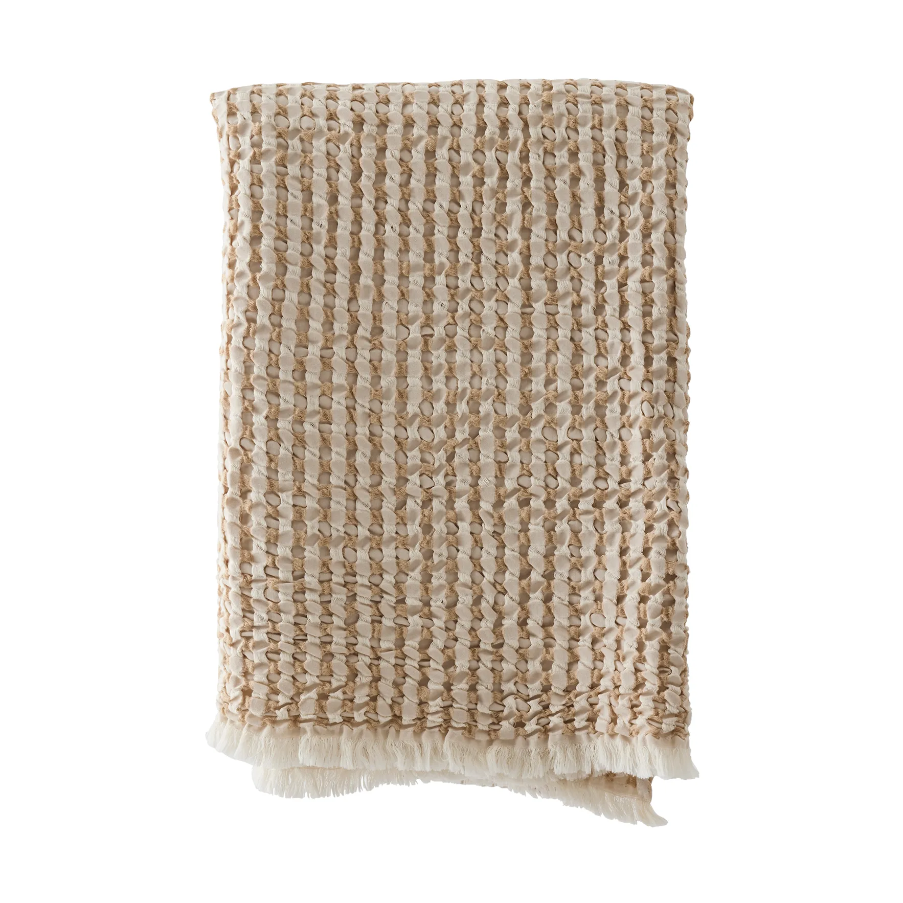 Manta Gilbert 140x200 cm, Beige Tell Me More