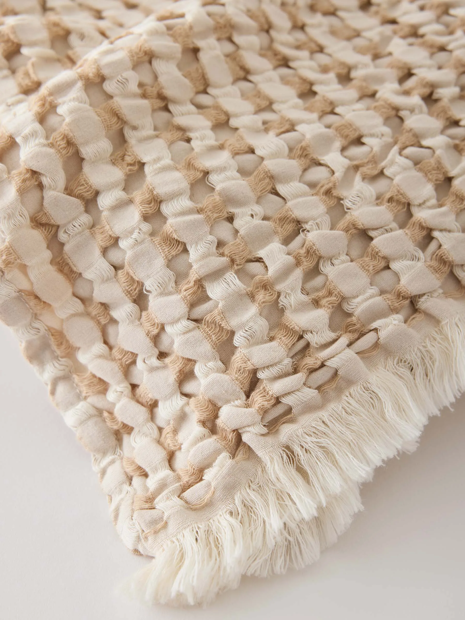 Manta Gilbert 140x200 cm, Beige Tell Me More