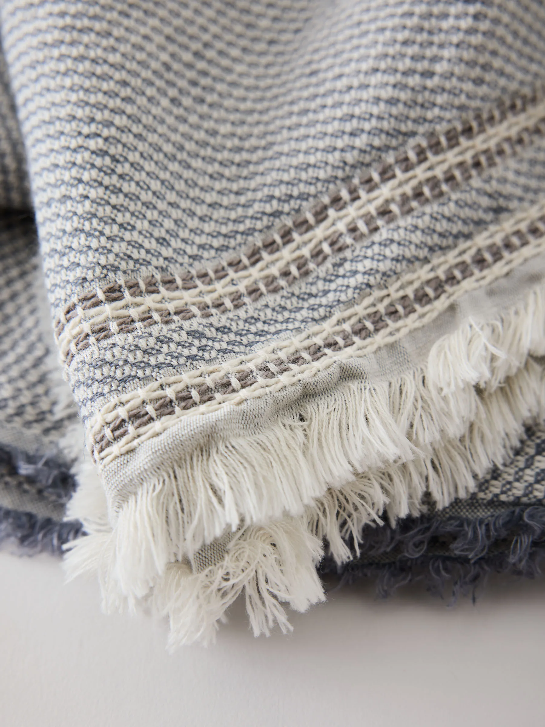 Manta Leonie , Azul, 135x200 cm Tell Me More