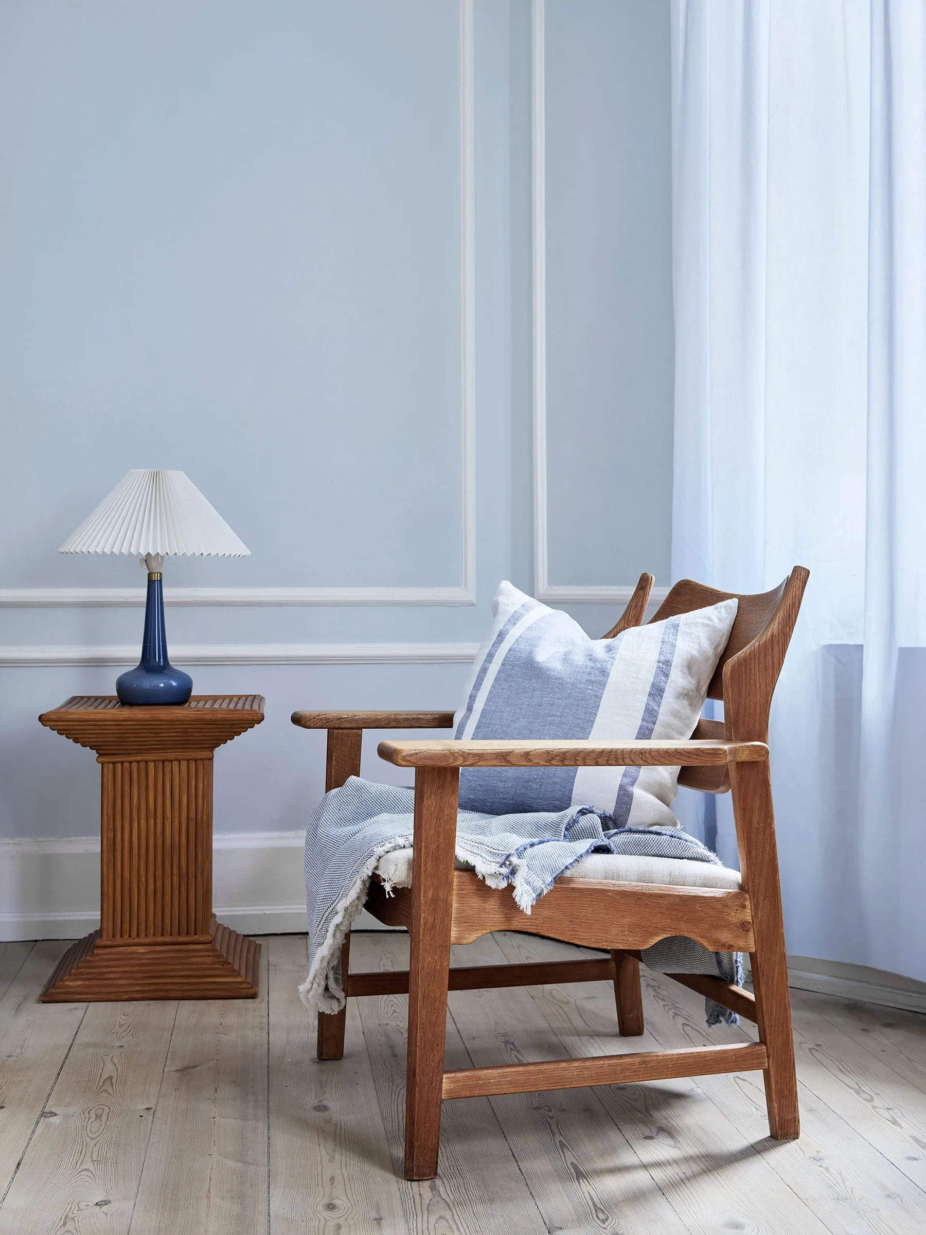 Manta Leonie , Azul, 135x200 cm Tell Me More