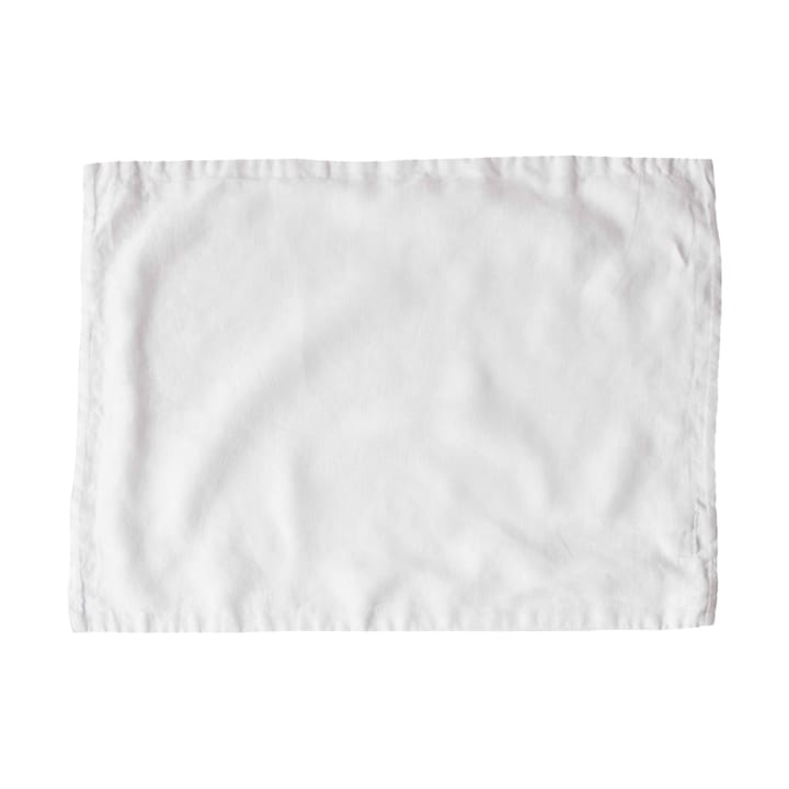 Mantel individual lino Tell Me More 35x50 cm - Blanco decolorado - Tell Me More