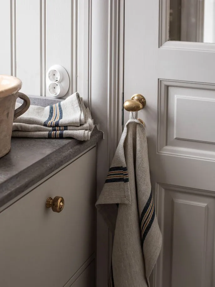 Paño de cocina Astrid 50x70 cm, Mustard Tell Me More