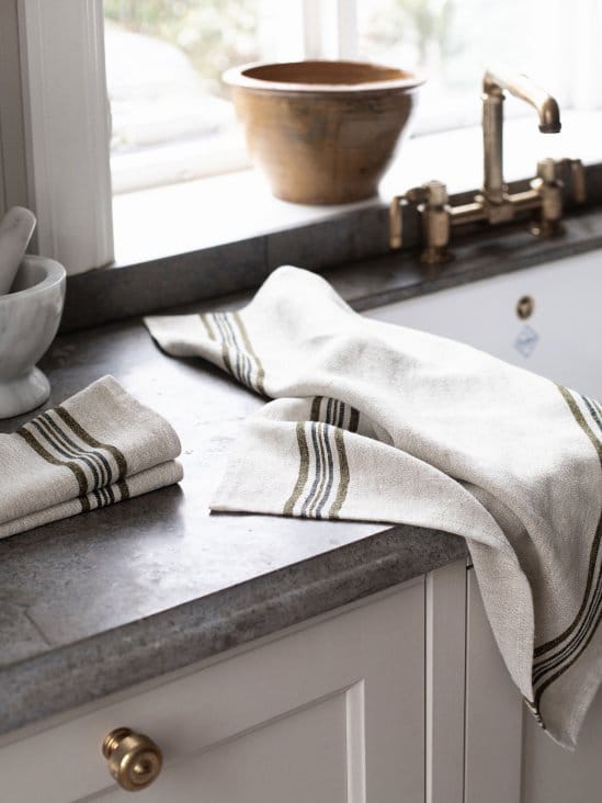 Paño de cocina Astrid 50x70 cm, Olive Tell Me More
