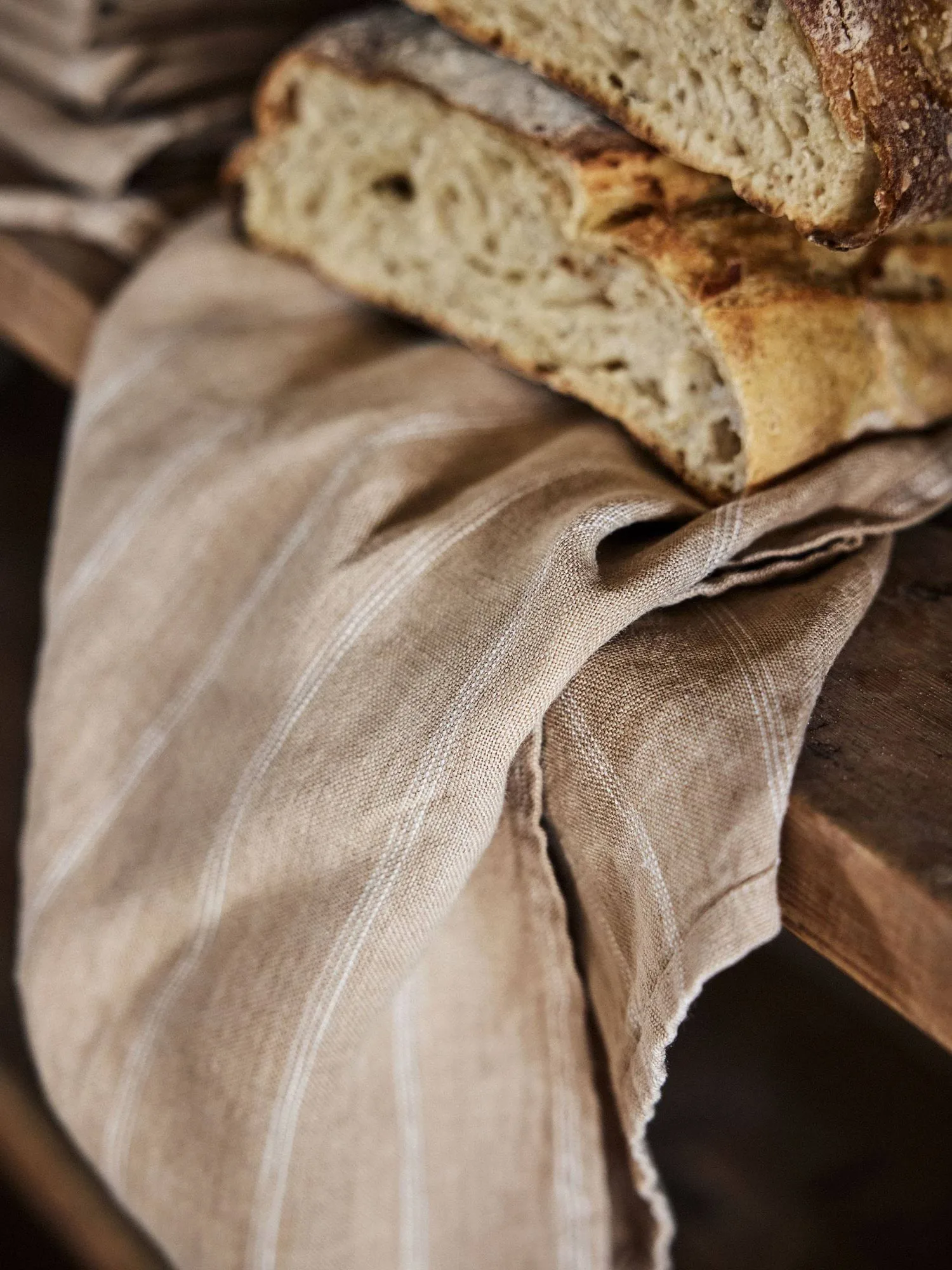 Paño de cocina Dalia, Warm yellow, 50x70 cm Tell Me More