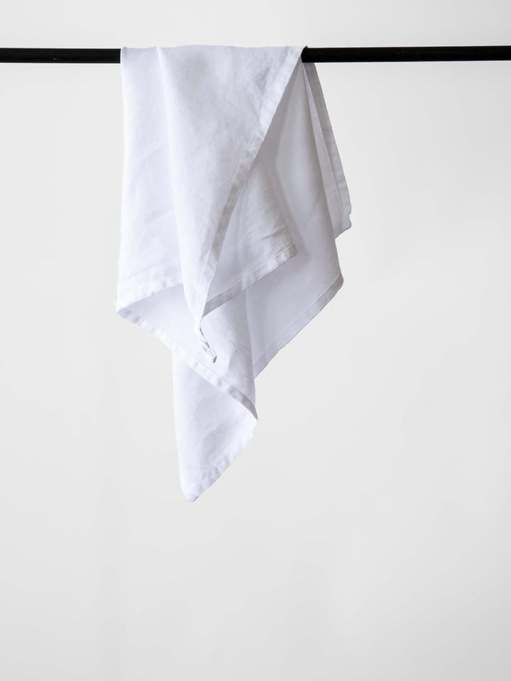 Paño de cocina Tell me more lino 50x70 cm, Blanco decolorado Tell Me More