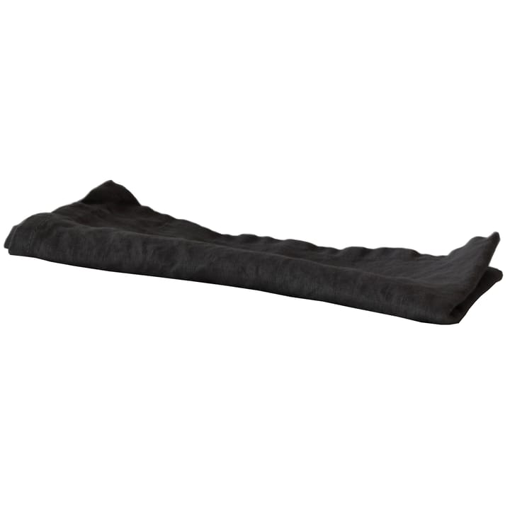 Paño de cocina Tell me more lino 50x70 cm - Carbon (negro) - Tell Me More