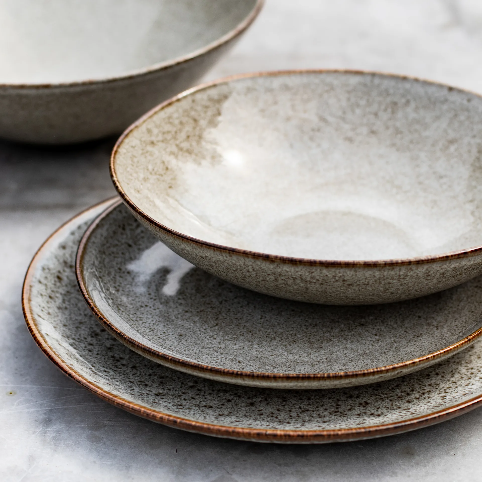 Platillo Taranto Ø17 cm, Sand Tell Me More