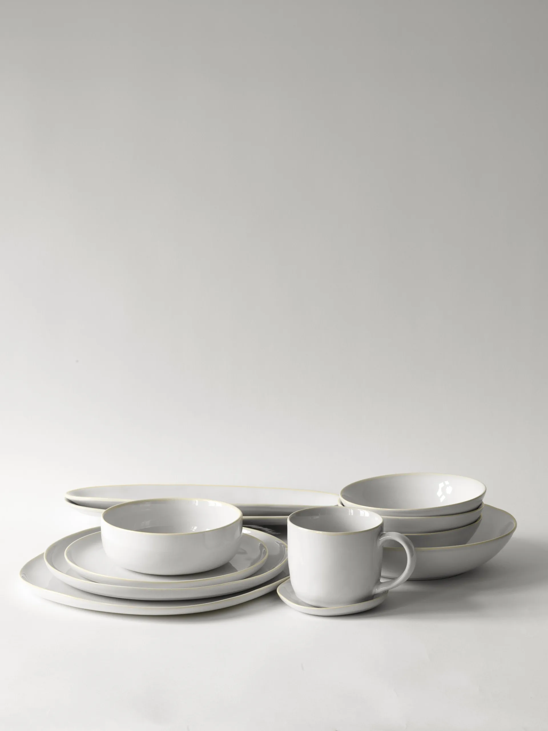 Platillo Vince 11 cm, blanco Tell Me More