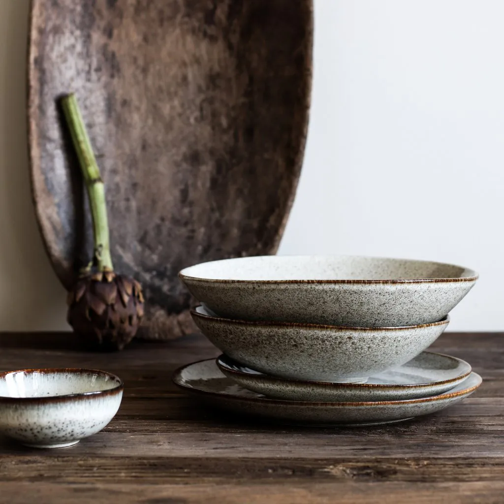 Plato de ensalada Taranto Ø21,5 cm, Sand Tell Me More