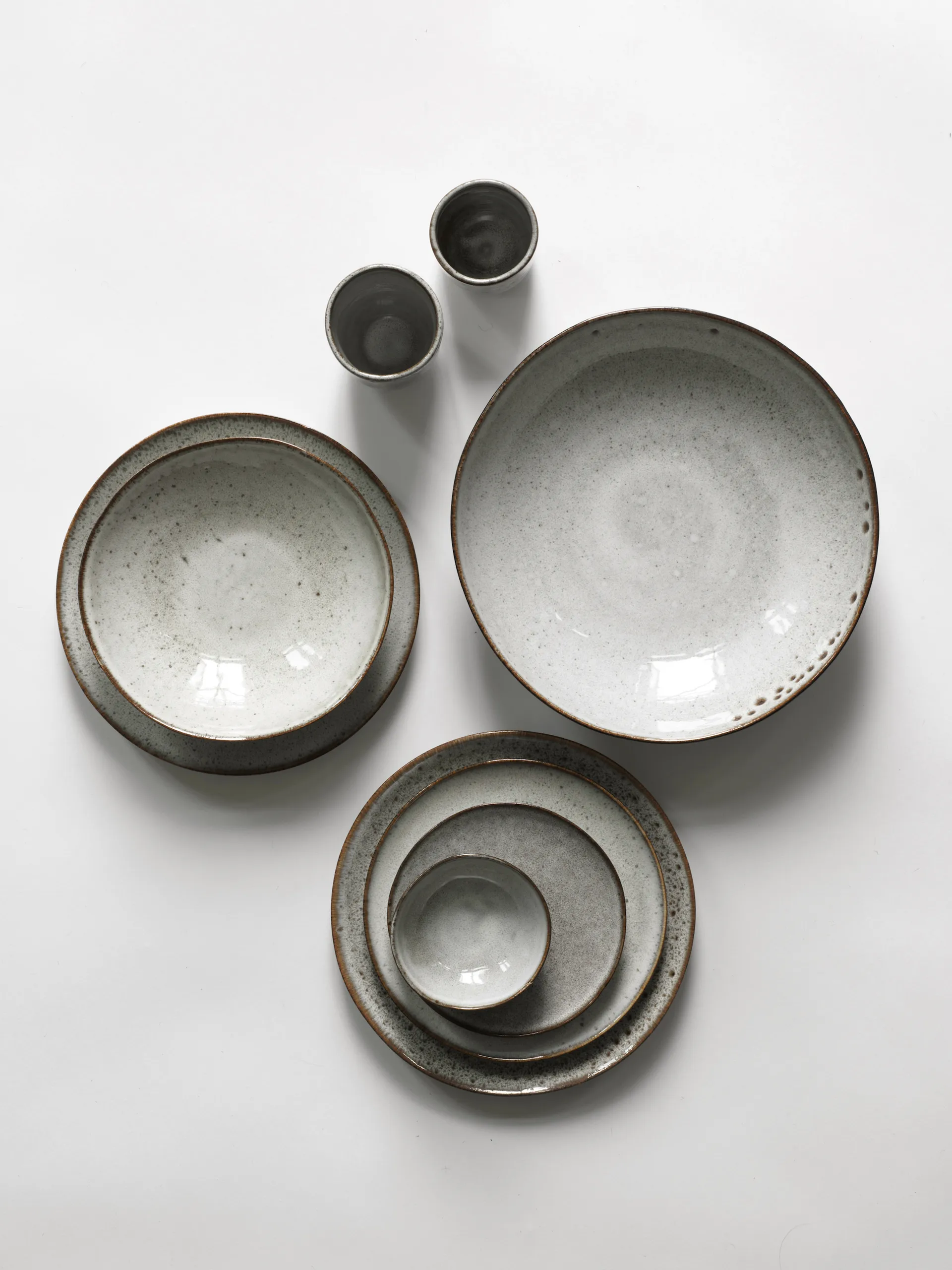 Plato de ensalada Taranto Ø21,5 cm, Sand Tell Me More