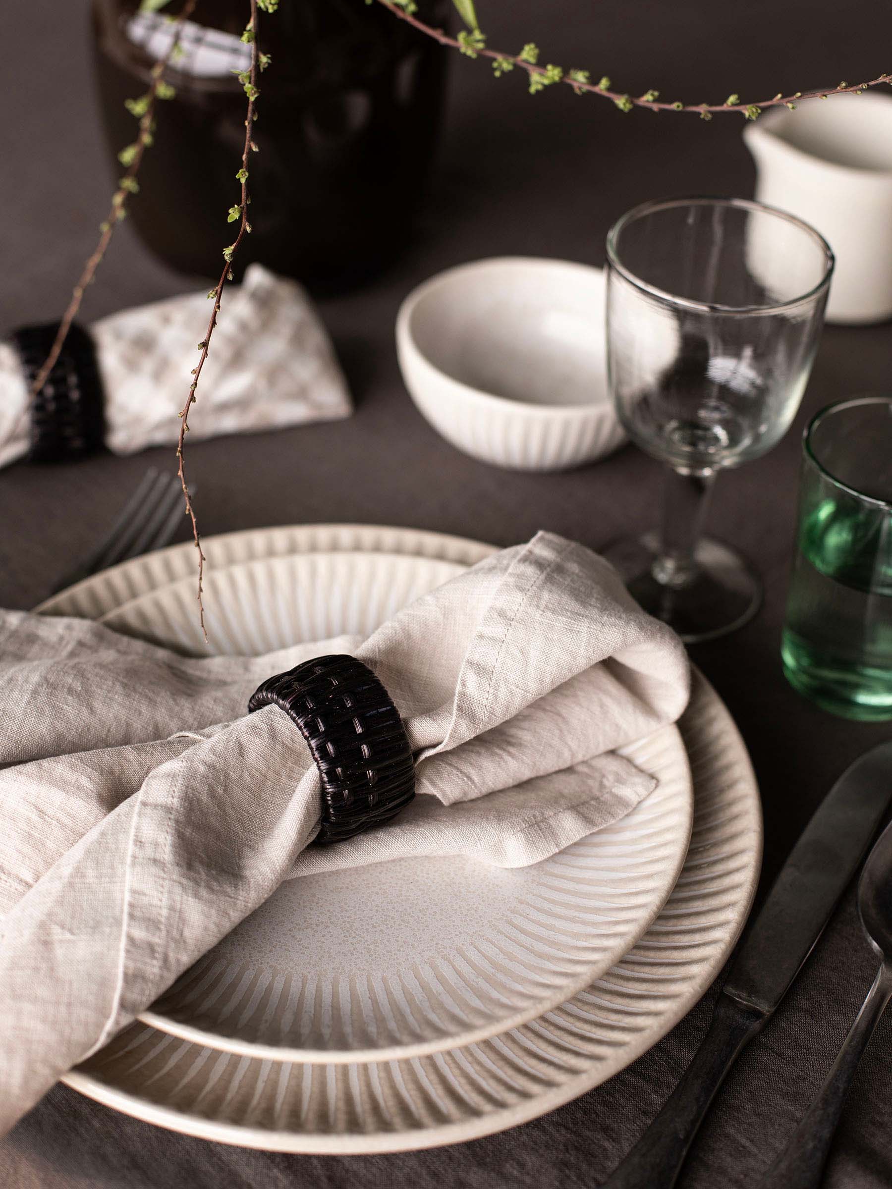 Plato Granada Ø22 cm, Crema-beige Tell Me More