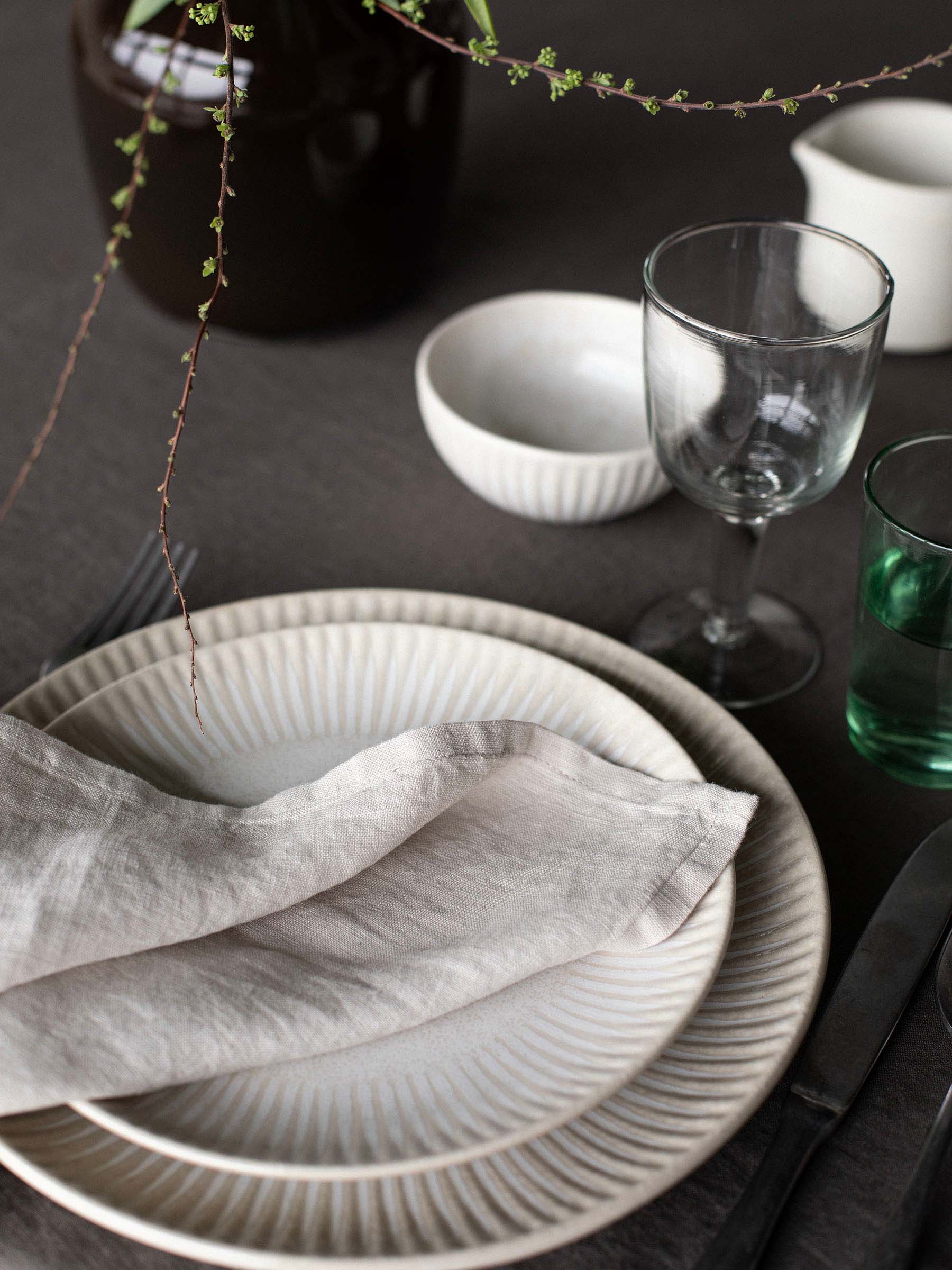 Plato Granada Ø26,5 cm, Crema-beige Tell Me More