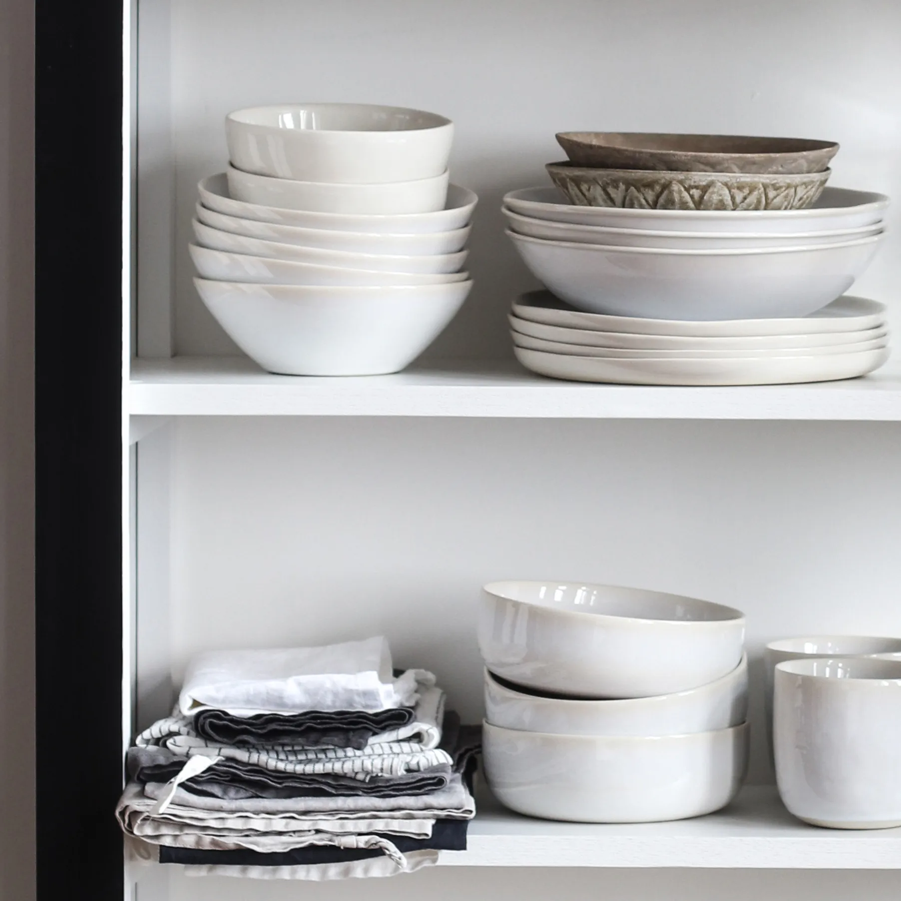 Plato hondo Vince Ø22,5 cm, blanco Tell Me More