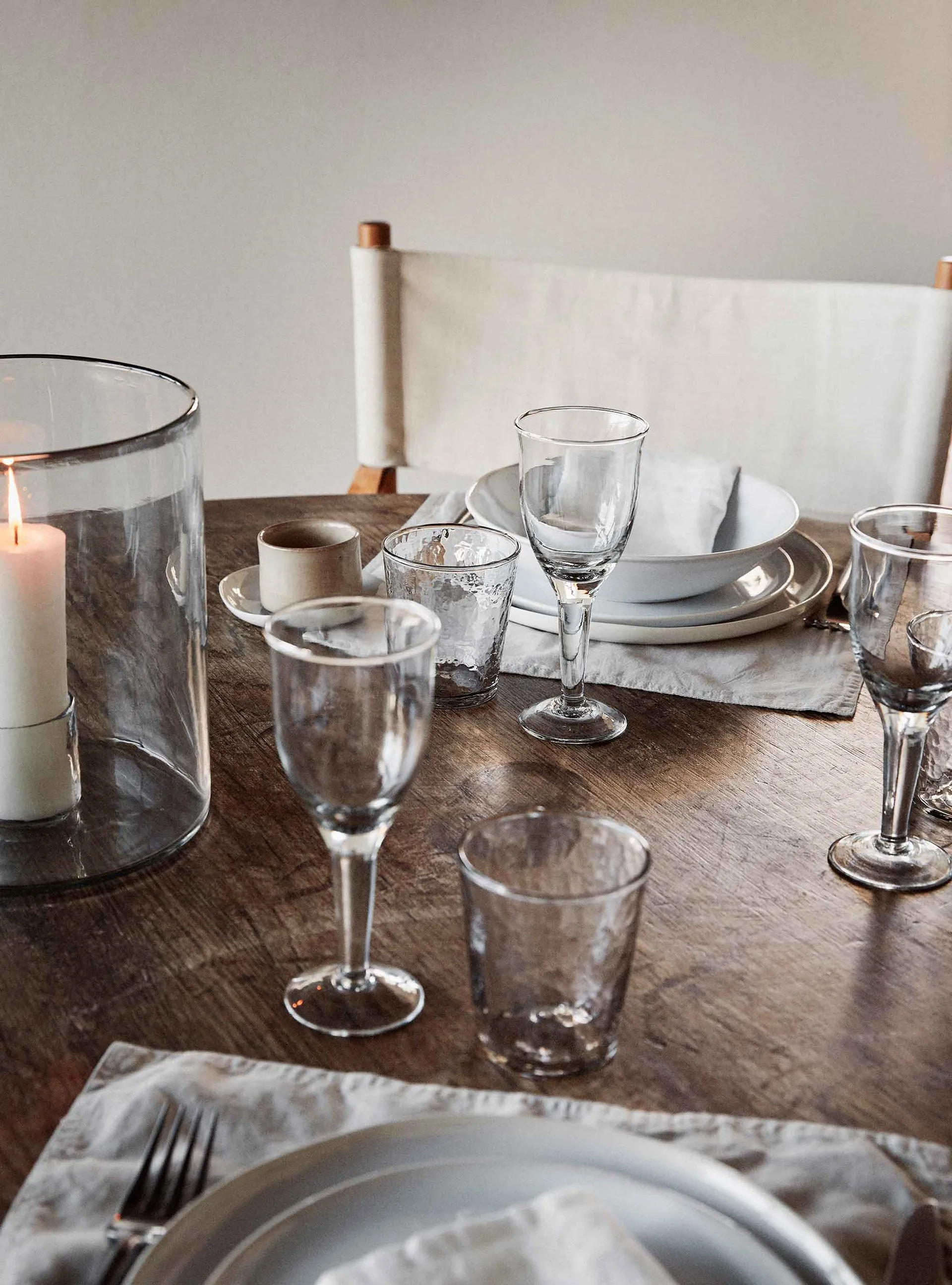 Plato hondo Vince Ø22,5 cm, blanco Tell Me More